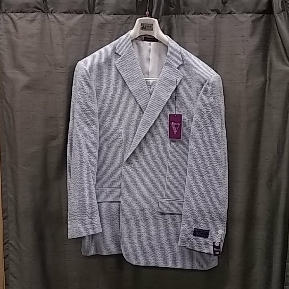 Men's seersucker suit